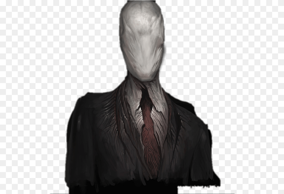 Slenderman Sticker By Yoselin Castillo Cardona Bust, Accessories, Tie, Formal Wear, Alien Free Transparent Png