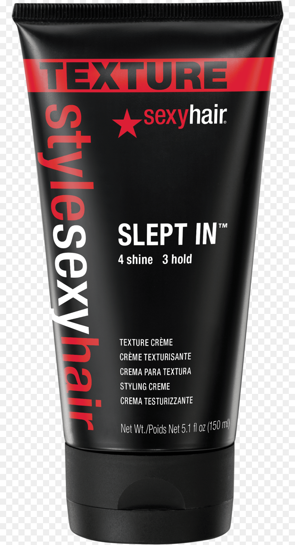 Slept In Texture Crme Sexy Hair Style Slept In Hair Cream, Aftershave, Bottle, Can, Tin Free Png