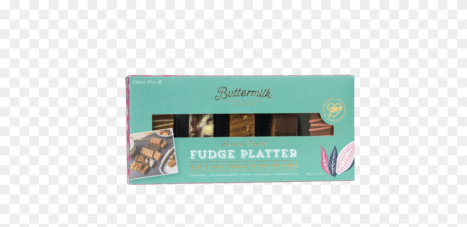 Slice And Share Fudge Platter 300g X 6 Chocolate Bar, Advertisement, Poster Png Image