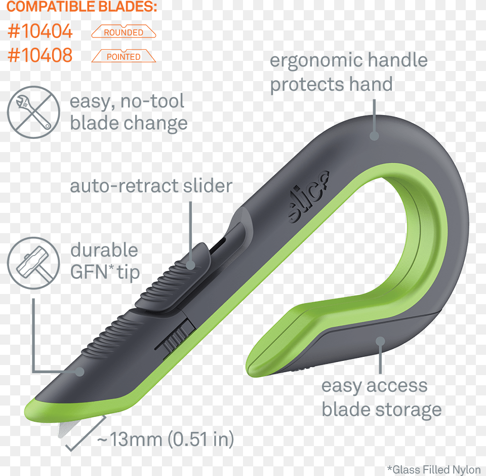 Slice Auto Retractable Box Cutter, Electronics, Hardware, Blade, Razor Free Transparent Png