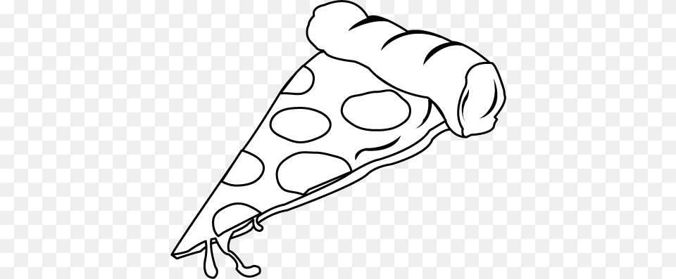Slice Clipart Pizza Slice White, Clothing, Hat, Animal, Mammal Free Png Download