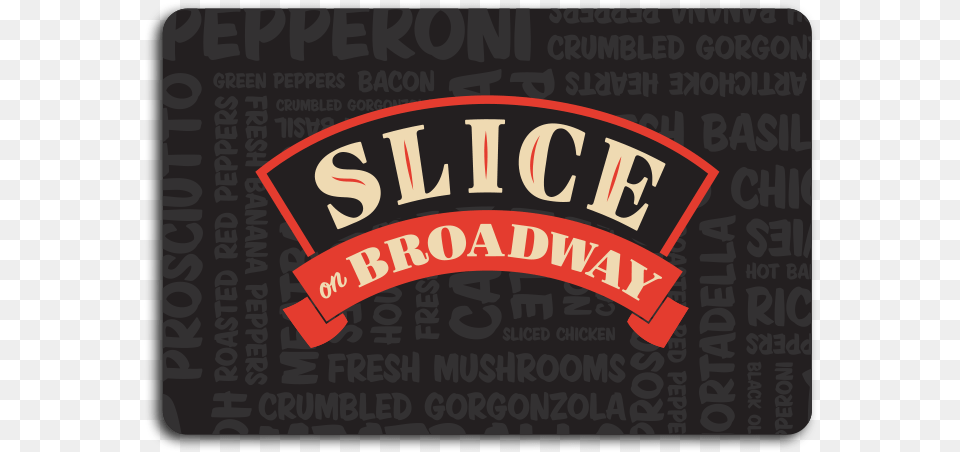 Slice Giftcard Label, Book, Publication, Logo, Can Free Transparent Png