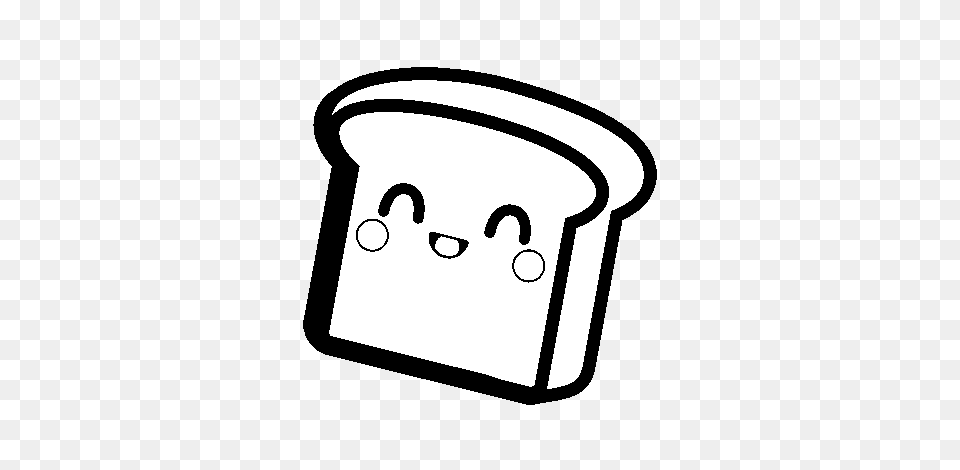 Slice Of Bread Coloring, Stencil, Person, Head Png