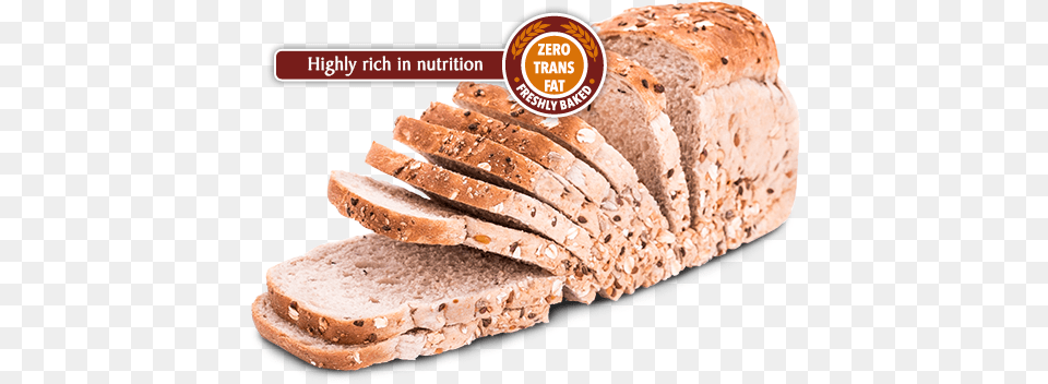 Slice Of Bread English Oven Multigrain Bread Transparent Calories In Multigrain Bread 2 Slices, Blade, Cooking, Knife, Sliced Free Png Download