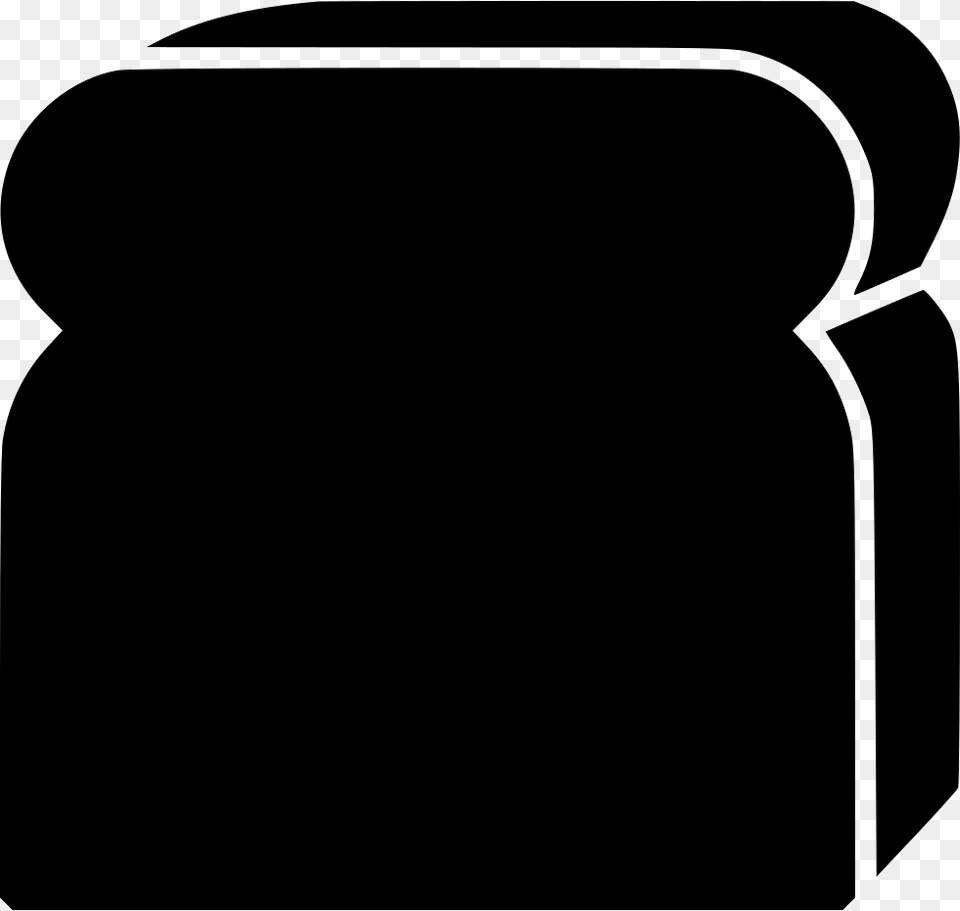 Slice Of Bread Icon Jar, Cushion, Home Decor, Silhouette Free Png Download
