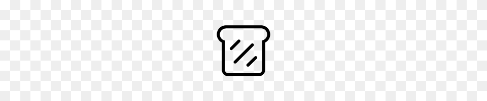 Slice Of Bread Icons Noun Project, Gray Png