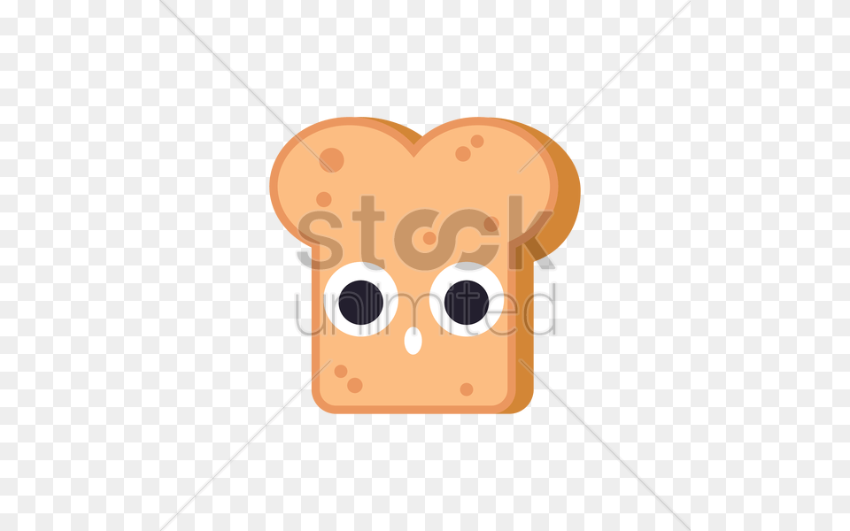Slice Of Bread Vector, Food, Toast, Sweets Free Transparent Png