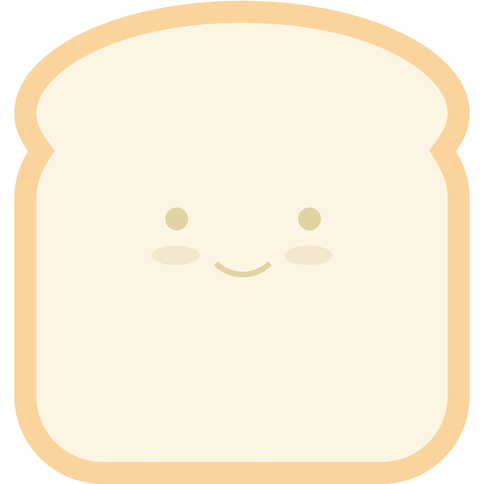 Slice Of Bread With A Happy Face Clipart, Jar, Food, Toast, Clothing Png Image