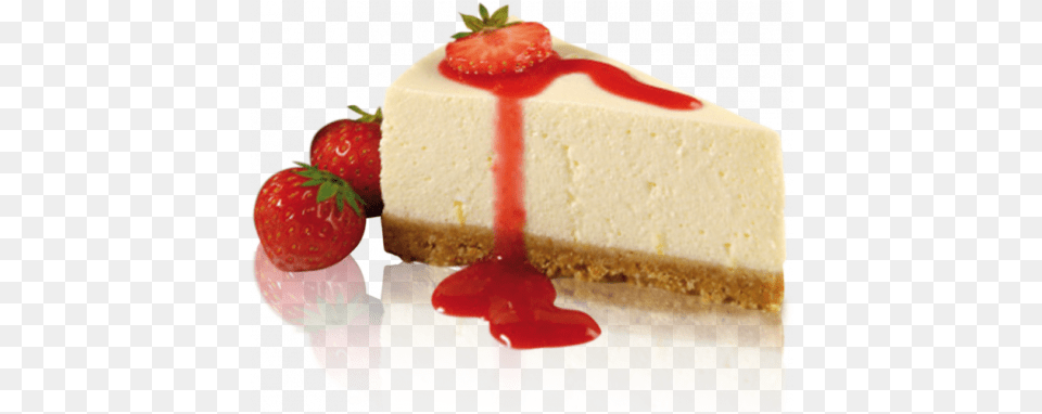 Slice Of Cak Cheese Cake Slice, Berry, Food, Fruit, Plant Free Png Download