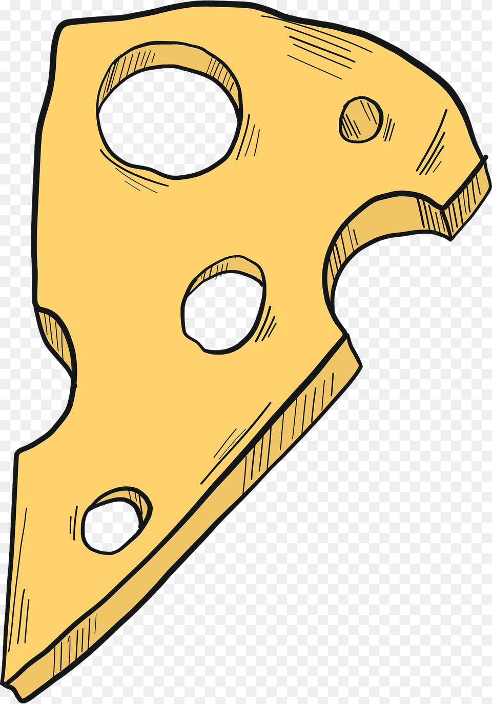 Slice Of Cheese Clipart, Person, Weapon, Device Png