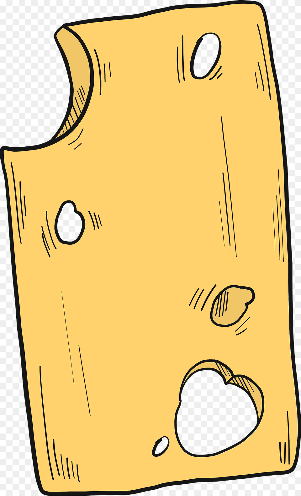 Slice Of Cheese Clipart, Wood, Hole Png Image