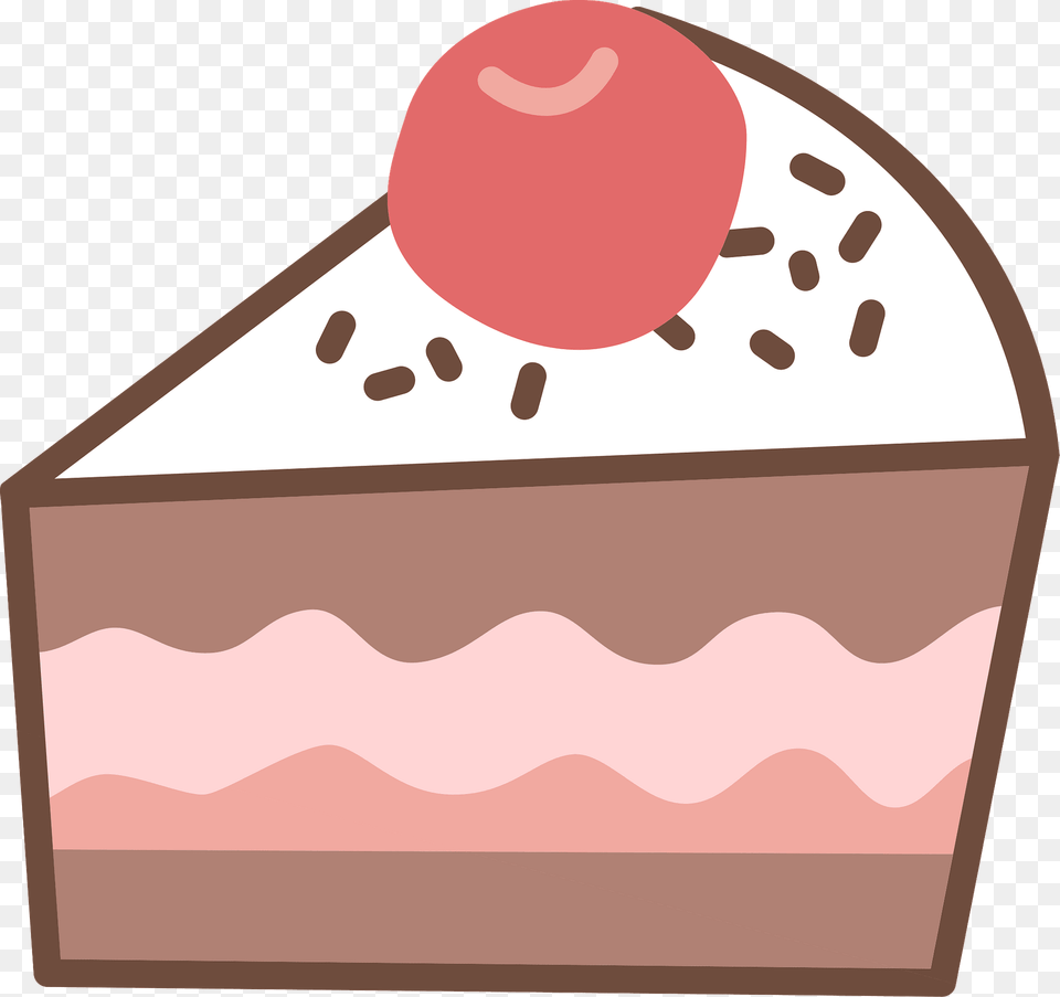 Slice Of Dessert Clipart, Cream, Food, Ice Cream, Cake Free Png