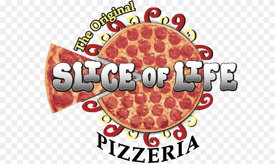 Slice Of Life Pizza, Advertisement, Food Free Png