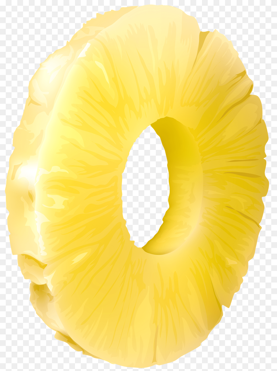 Slice Of Pineapple Clipart Full Size Clipart Transparent Background Sliced Pineapple Transparent, Produce, Food, Fruit, Plant Png Image
