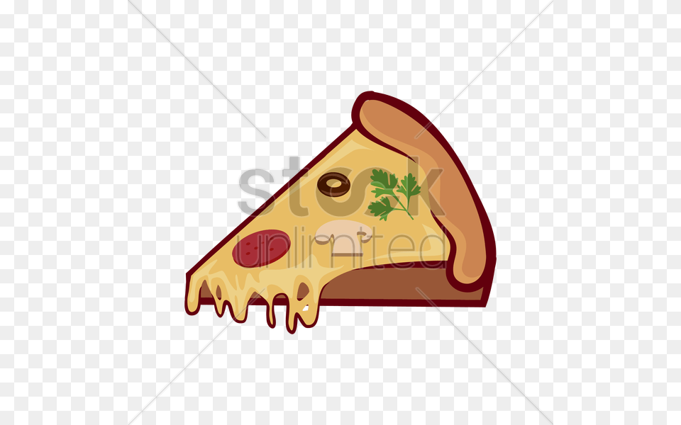 Slice Of Pizza Vector Image, Food, Meat, Pork, Meal Png
