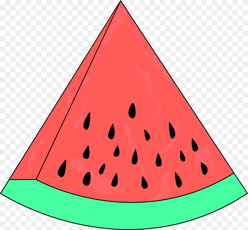 Slice Of Watermelon Clipart, Plant, Produce, Food, Fruit Free Png Download