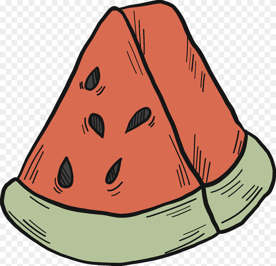 Slice Of Watermelon Clipart, Food, Fruit, Plant, Produce Free Png Download