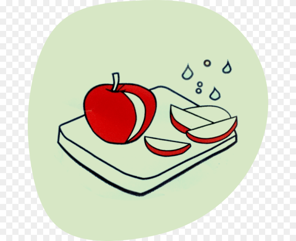 Sliced Apple, Food, Fruit, Plant, Produce Png