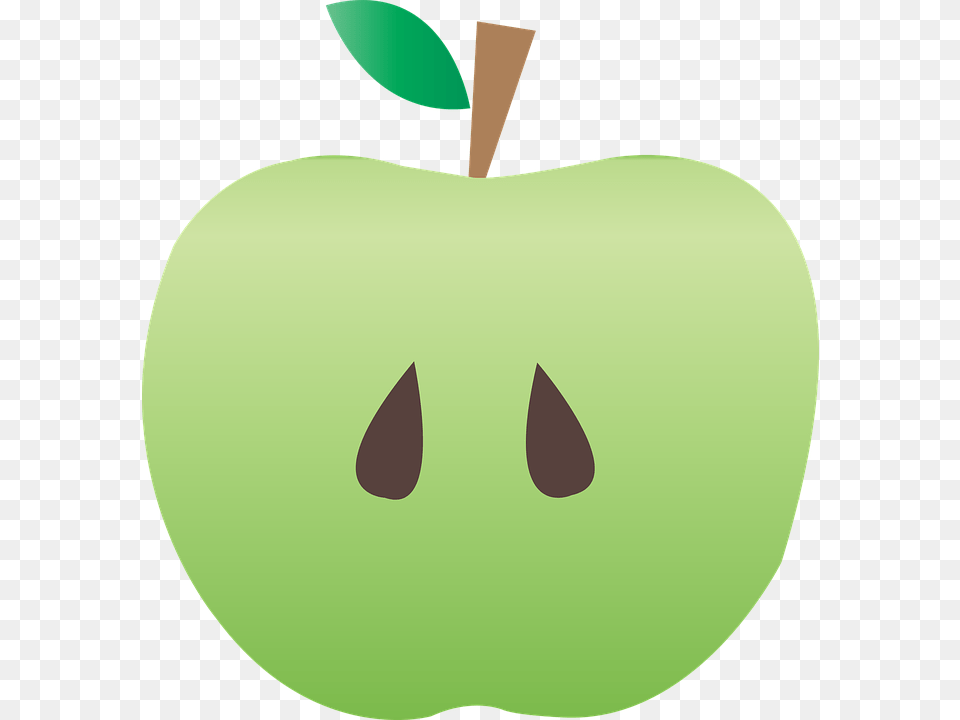 Sliced Apple Clipart, Food, Fruit, Plant, Produce Png Image