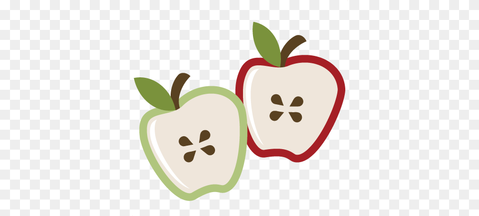 Sliced Apples Svg Files For Scrapbooking Apple Cut File Slice Apple Clipart, Food, Fruit, Plant, Produce Free Transparent Png