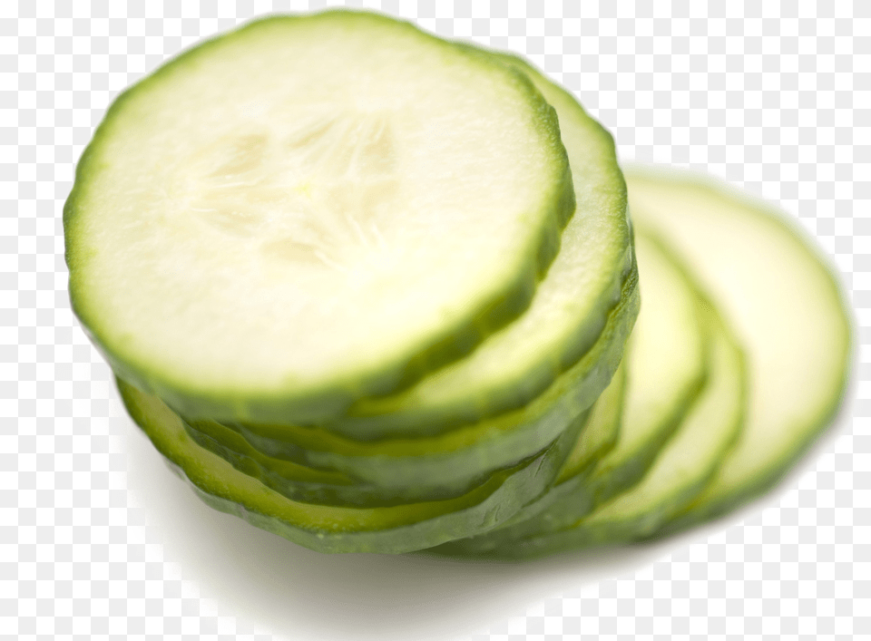 Sliced Cucumber Transparent Image Slices Of Vegetables, Blade, Weapon, Knife, Cooking Free Png Download