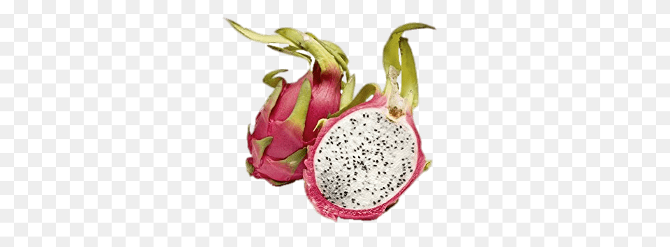 Sliced Dragon Fruit, Food, Plant, Produce Png Image