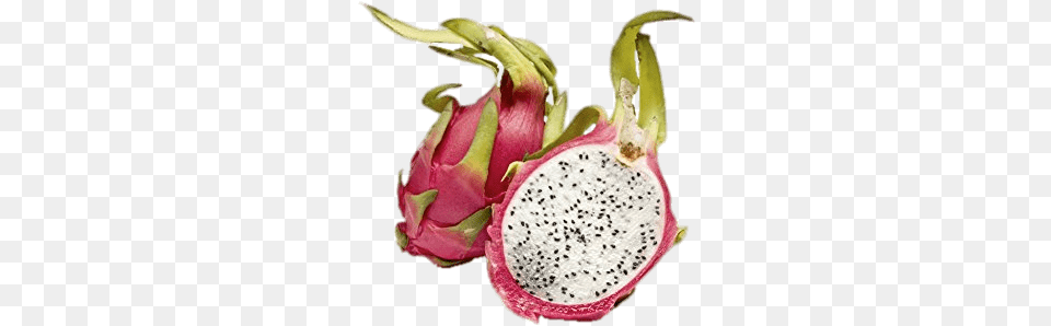 Sliced Dragon Fruit Transparent, Food, Plant, Produce Free Png Download