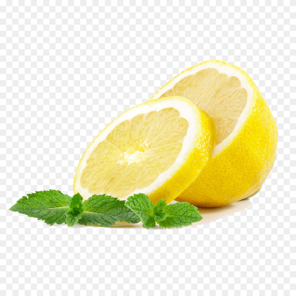 Sliced Lemon Transparent Lemon Slice Transparent Background, Citrus Fruit, Plant, Herbs, Fruit Free Png