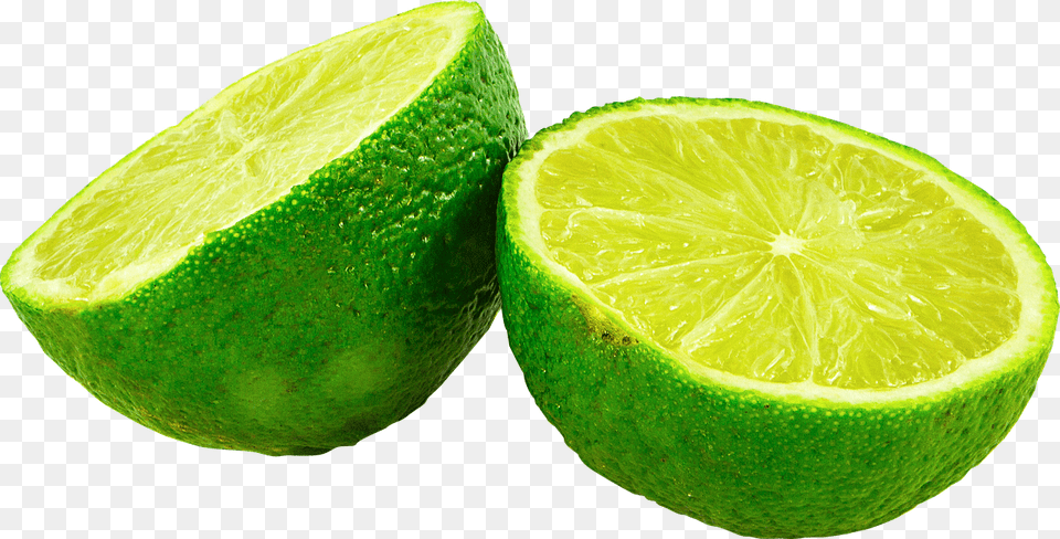 Sliced Lime, Citrus Fruit, Food, Fruit, Plant Png