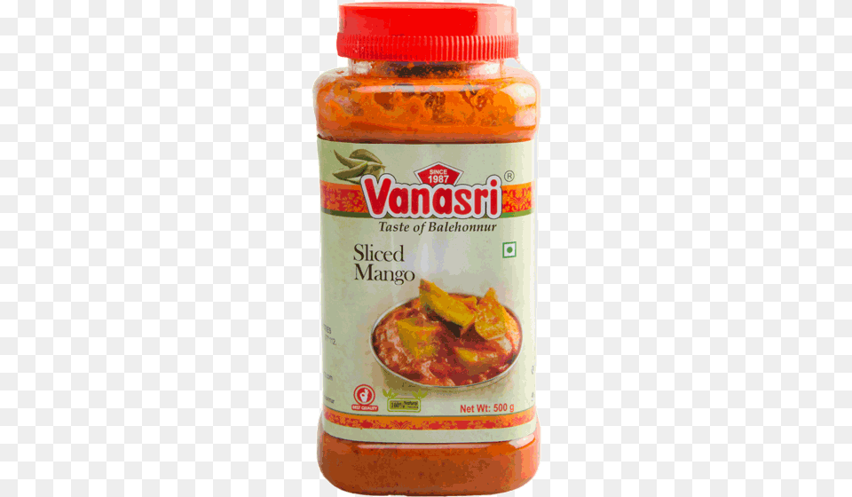 Sliced Mango Pickle Label Design Picless, Food, Relish, Ketchup, Tape Free Png Download
