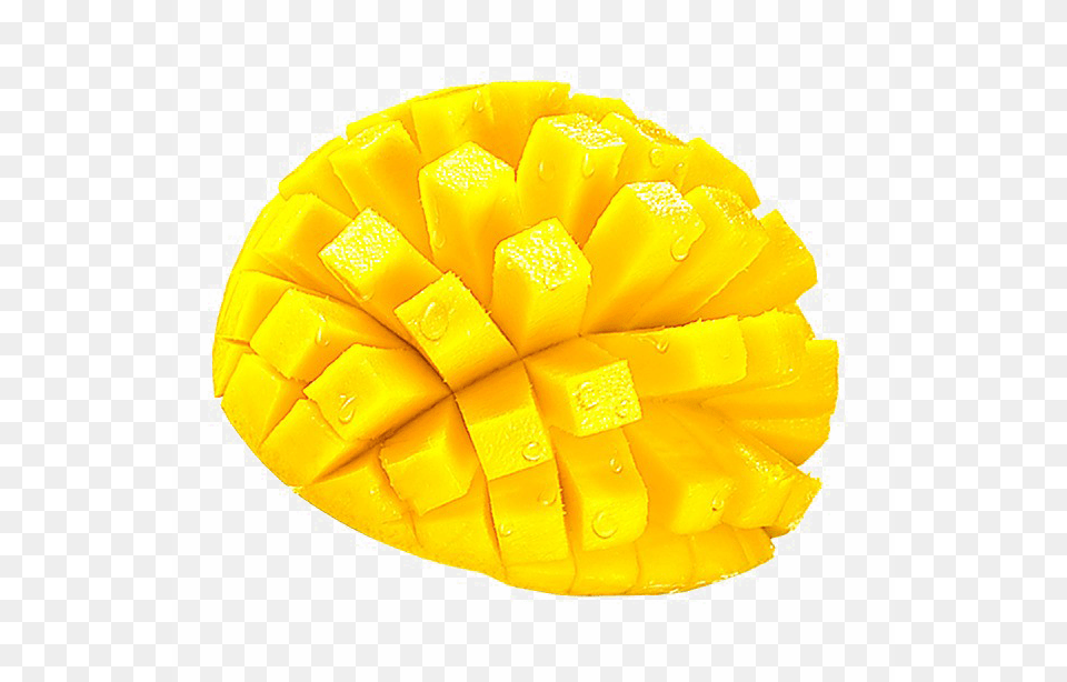 Sliced Mango Macro Photography, Food, Fruit, Plant, Produce Free Transparent Png