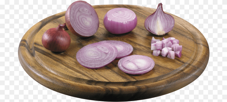 Sliced Onions On Board, Dining Table, Furniture, Table, Food Free Transparent Png