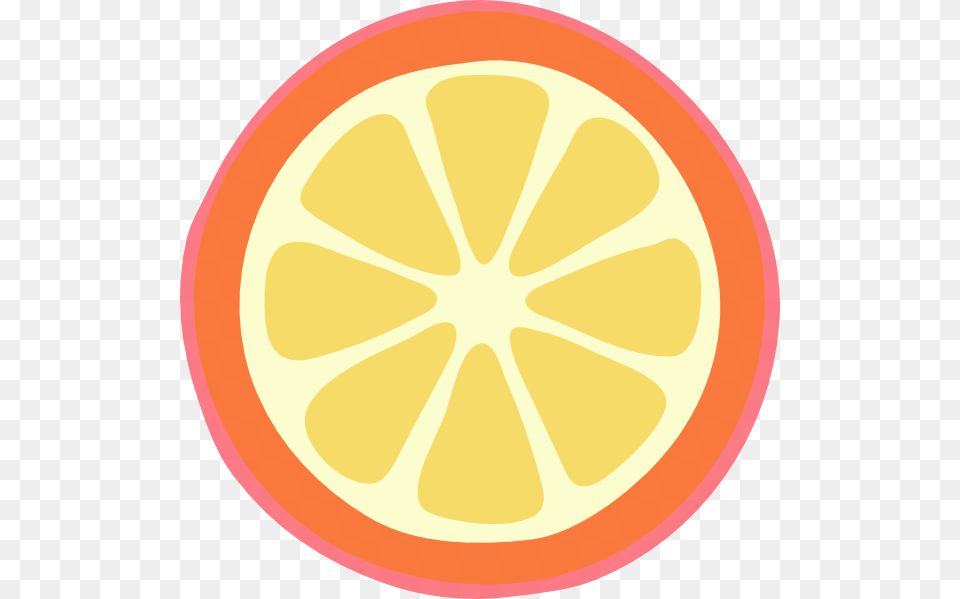 Sliced Orange Clip Art, Citrus Fruit, Food, Fruit, Grapefruit Free Png Download
