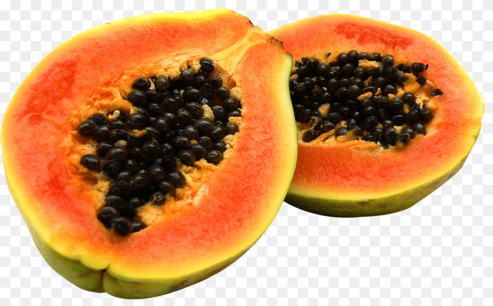 Sliced Papaya Image, Food, Fruit, Plant, Produce Free Png