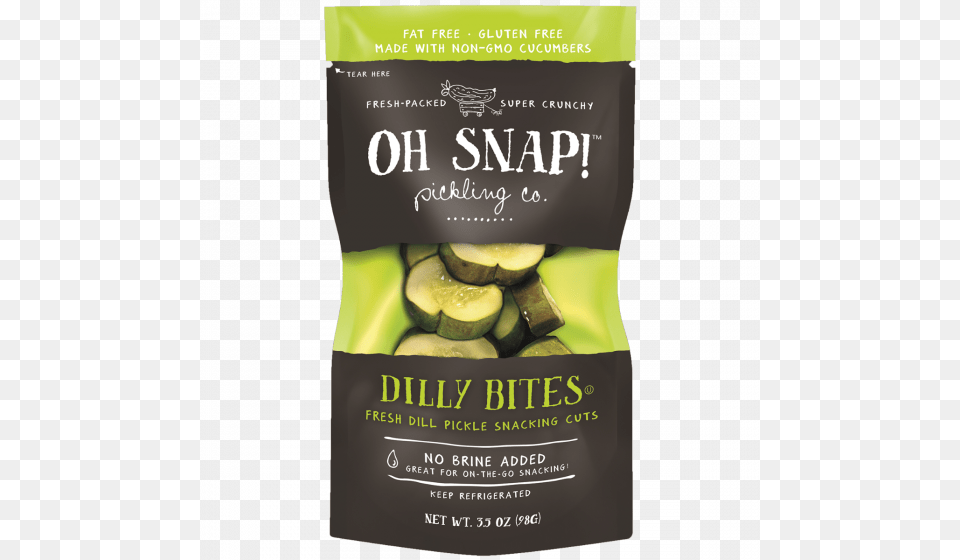 Sliced Pickles In A Bag, Advertisement, Poster, Food, Plant Free Png