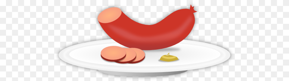 Sliced Sausage Large Size, Smoke Pipe, Food, Fruit, Plant Png Image