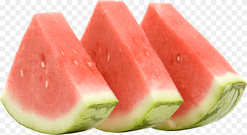 Slices Watermelon, Food, Fruit, Plant, Produce Free Png Download