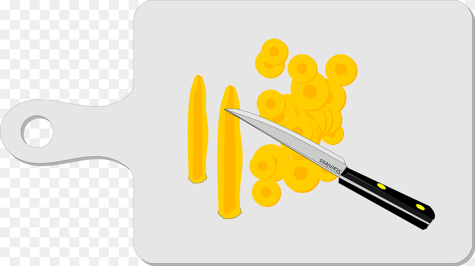 Slicing Carrots On A Cutting Board Clipart, Blade, Knife, Weapon, Cutlery Png