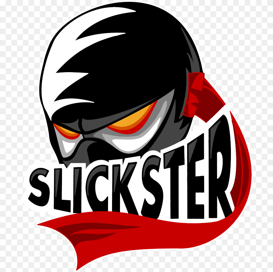 Slickster Magazine, Sticker, Helmet, Logo, Crash Helmet Free Png Download