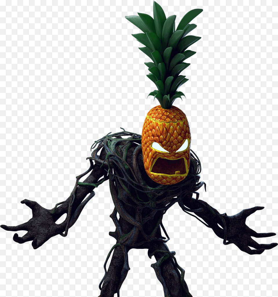 Slide Background King39s Hawaiian Halloween Pineapple Monster, Food, Fruit, Plant, Produce Png Image