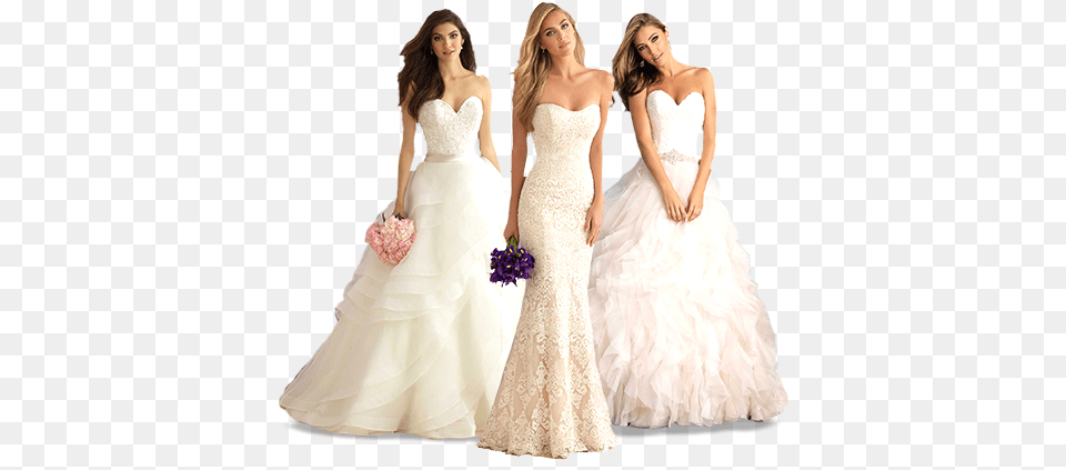 Slide Image Women Wedding In, Clothing, Dress, Fashion, Formal Wear Free Png