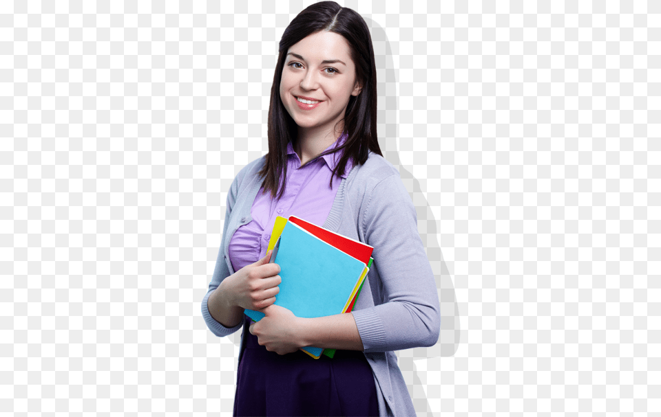 Slider 1 Estudiantes Con Libros, Adult, Smile, Person, Head Free Transparent Png