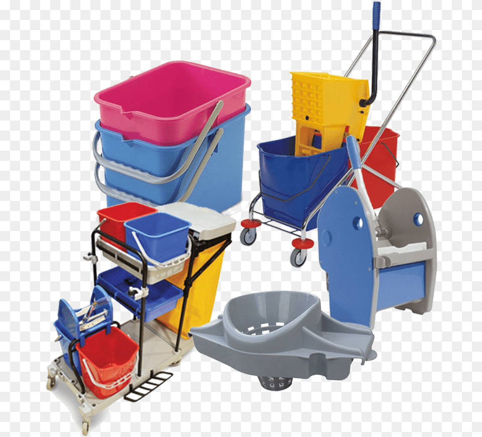 Slider Mops Buckets Plastic, Carriage, Transportation, Vehicle, Bulldozer Free Transparent Png