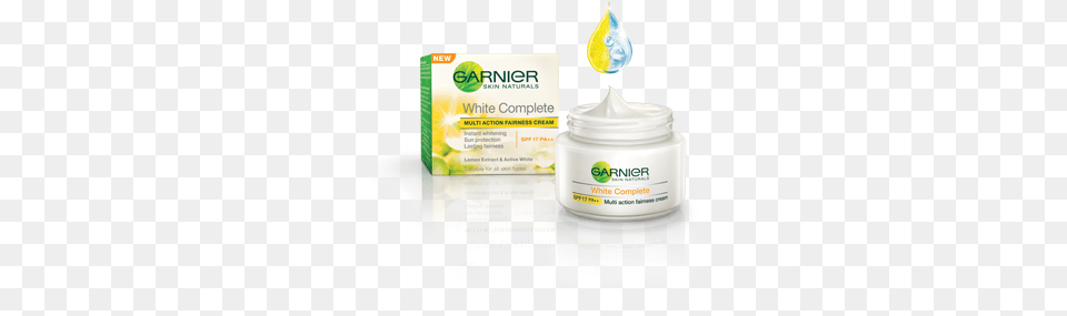 Slider Product Wcnew 2 X Garnier White Complete Multi Action Fairness Cream, Bottle, Lotion, Herbal, Herbs Free Png
