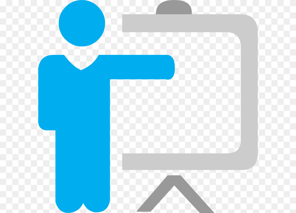 Slides Man Board Icon Png Image