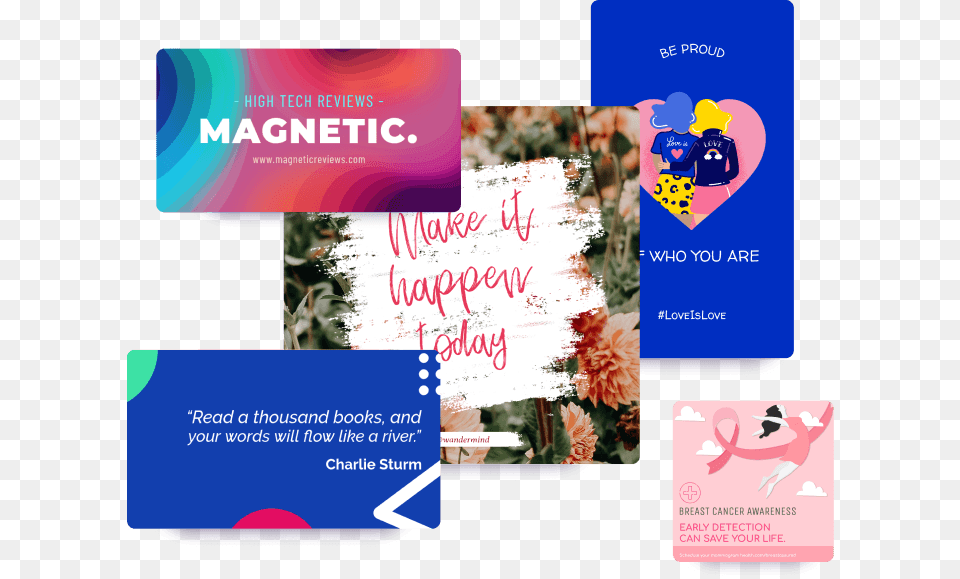 Slideshow Video Makers Beautiful Quotes For Instagram, Advertisement, Poster, Text, Business Card Png Image