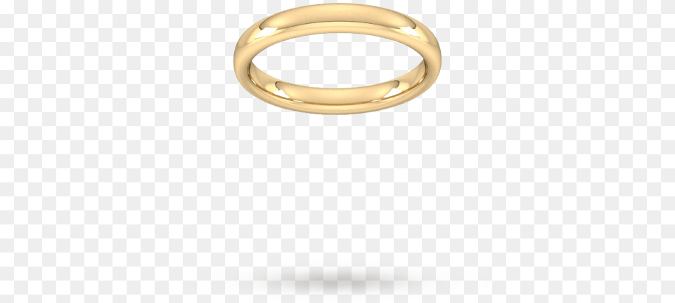 Slight Court Heavy Wedding Ring In 18 Carat Yellow Gold, Accessories, Jewelry Free Transparent Png
