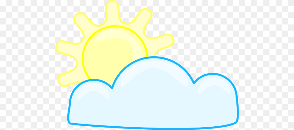Slightly Cloudy Clip Art, Nature, Outdoors, Sky, Sun Free Png Download