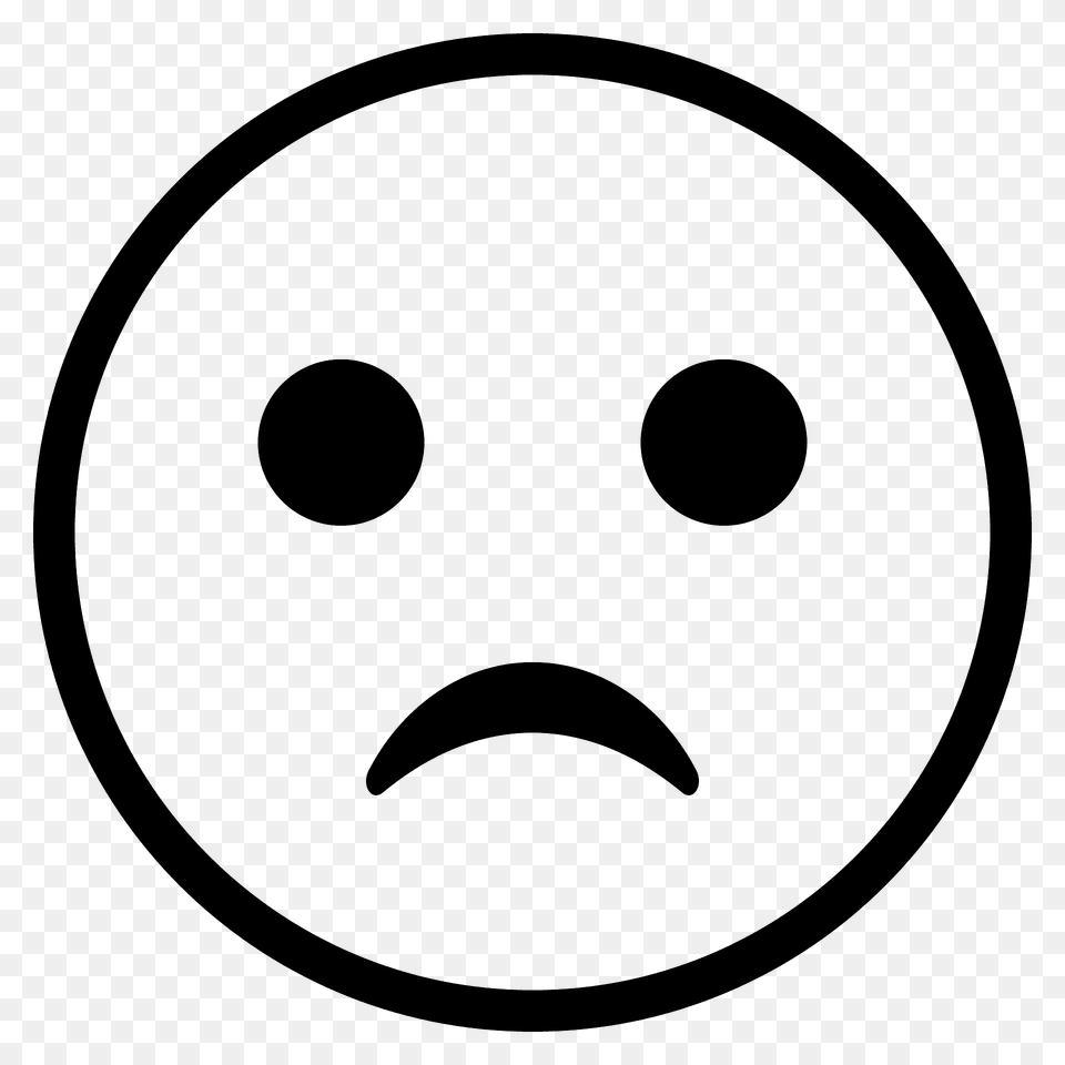 Slightly Frowning Face Emoji Clipart, Bowling, Leisure Activities Free Png