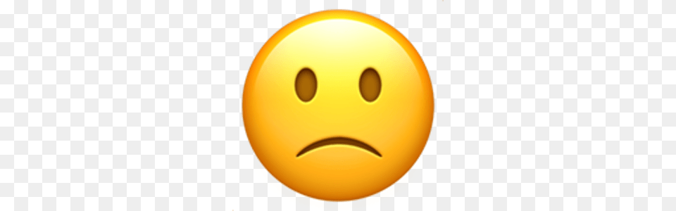 Slightly Frowning Face Emojis Emoji Smiley Face, Sphere, Astronomy, Moon, Nature Free Transparent Png